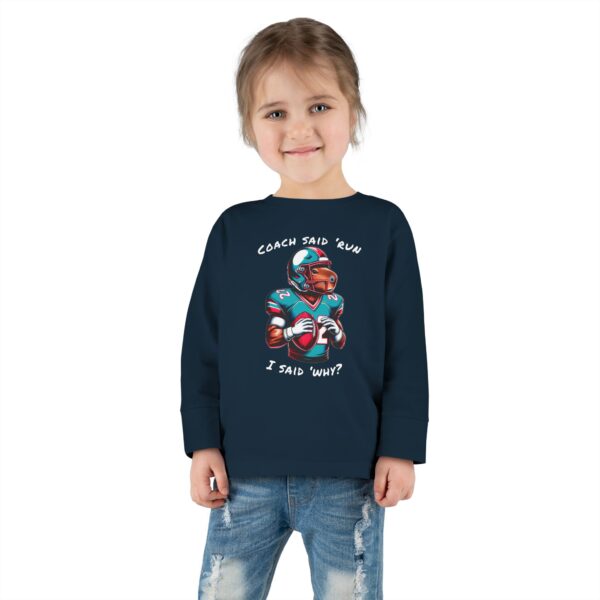 Toddler Long Sleeve Tee with Adorable Capybara Design – Soft, Warm, and Fun for Everyday Wear