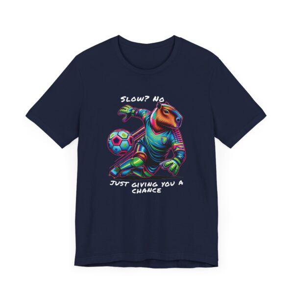 Unisex Jersey Short Sleeve Tee with Adorable Capybara Design – Soft and Stylish T-Shirt
