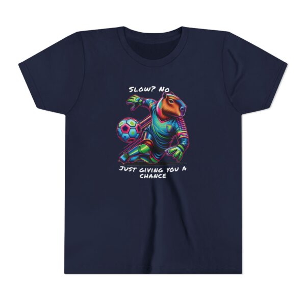 Youth Short Sleeve Tee with Cute Capybara Design – Soft, Fun, and Perfect for Everyday Wear