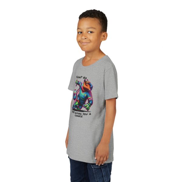 Youth Short Sleeve Tee with Cute Capybara Design – Soft, Fun, and Perfect for Everyday Wear