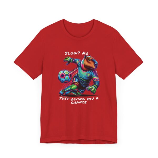 Unisex Jersey Short Sleeve Tee with Adorable Capybara Design – Soft and Stylish T-Shirt
