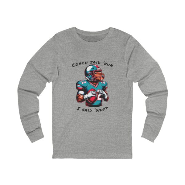 Unisex Jersey Long Sleeve Tee with Unique Capybara Design – Comfortable and Stylish Top