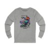 Unisex Jersey Long Sleeve Tee with Unique Capybara Design – Comfortable and Stylish Top