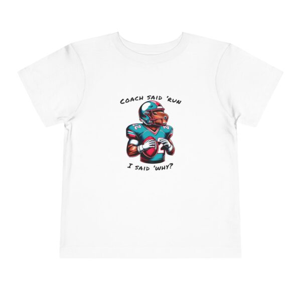 Toddler Short Sleeve Tee with Adorable Capybara Design – Soft, Fun, and Perfect for Everyday Play