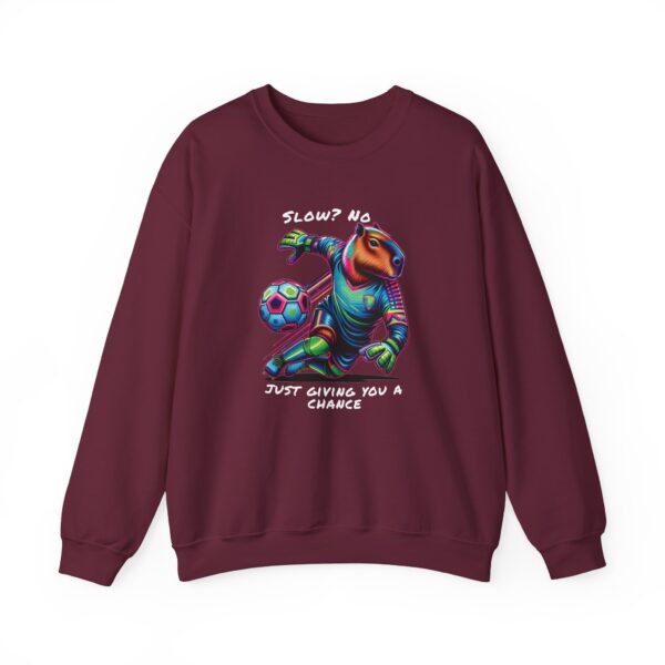 Unisex Heavy Blend™ Crewneck Sweatshirt with Cute Capybara Design – Embrace Comfort Every Day