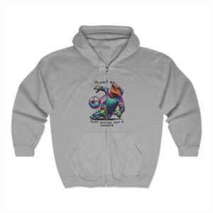 Unisex Heavy Blend™ Full Zip Hooded Sweatshirt with Adorable Capybara Design – Stylish and Comfortable Outerwear