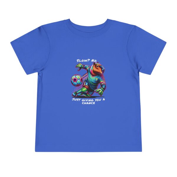 Toddler Short Sleeve Tee with Adorable Capybara Design – Soft, Fun, and Perfect for Everyday Play