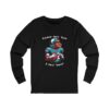 Unisex Jersey Long Sleeve Tee with Unique Capybara Design – Comfortable and Stylish Top
