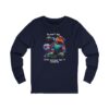 Unisex Jersey Long Sleeve Tee with Unique Capybara Design – Comfortable and Stylish Top