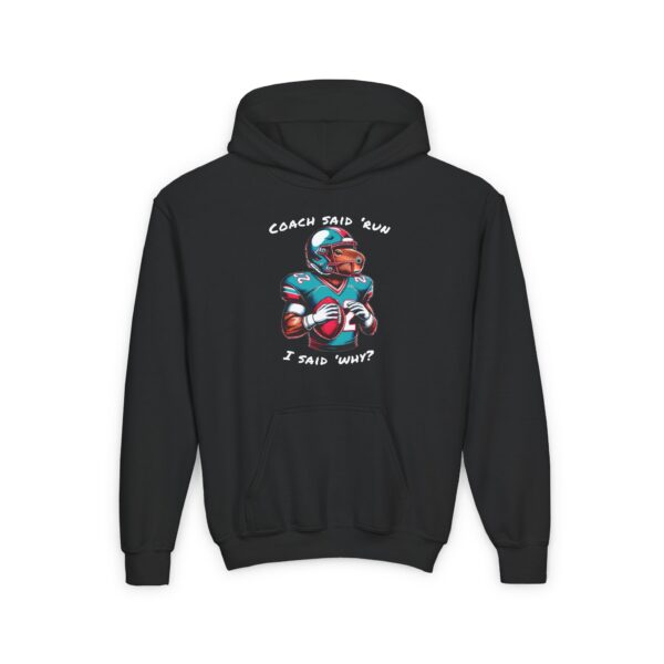 Youth Heavy Blend Hooded Sweatshirt with Cute Capybara Design – Warm, Cozy, and Perfect for Kids