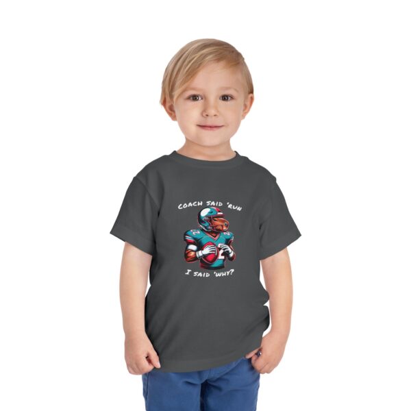 Toddler Short Sleeve Tee with Adorable Capybara Design – Soft, Fun, and Perfect for Everyday Play