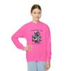 Youth Crewneck Sweatshirt with Adorable Capybara Design – Cozy and Fun for Everyday Wear