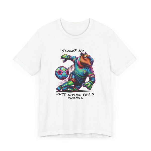 Unisex Jersey Short Sleeve Tee with Adorable Capybara Design – Soft and Stylish T-Shirt