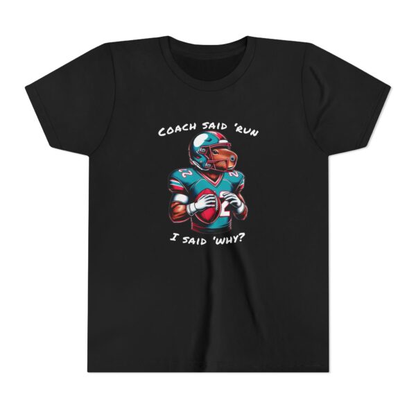 Youth Short Sleeve Tee with Cute Capybara Design – Soft, Fun, and Perfect for Everyday Wear