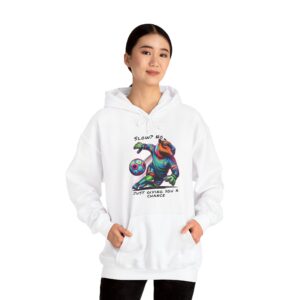 Unisex Heavy Blend™ Hooded Sweatshirt with Cute Capybara Design – Warm and Stylish Hoodie