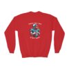 Youth Crewneck Sweatshirt with Adorable Capybara Design – Cozy and Fun for Everyday Wear