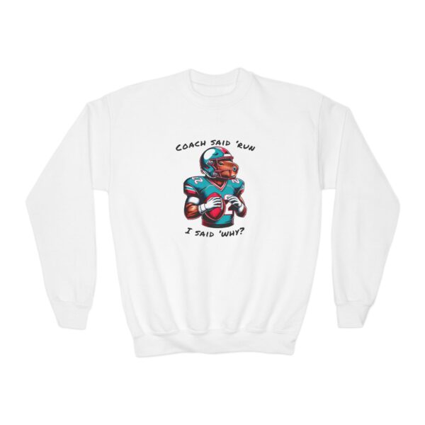 Youth Crewneck Sweatshirt with Adorable Capybara Design – Cozy and Fun for Everyday Wear