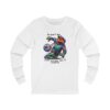 Unisex Jersey Long Sleeve Tee with Unique Capybara Design – Comfortable and Stylish Top