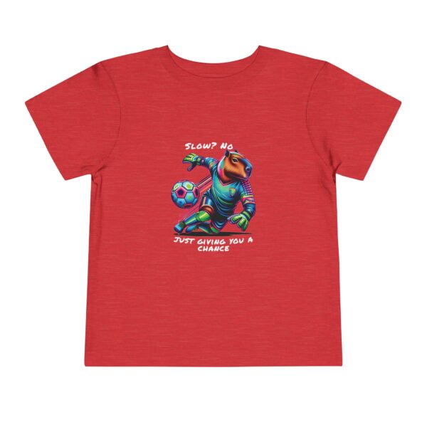 Toddler Short Sleeve Tee with Adorable Capybara Design – Soft, Fun, and Perfect for Everyday Play