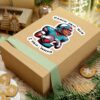 "Capybara Kiss-Cut Stickers – Cute & Fun Designs for Laptops, Water Bottles, and More"