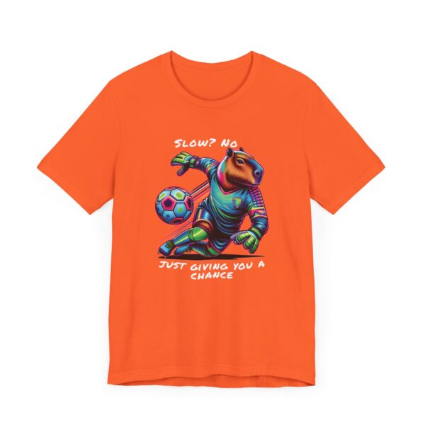 Unisex Jersey Short Sleeve Tee with Adorable Capybara Design – Soft and Stylish T-Shirt