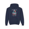 Youth Heavy Blend Hooded Sweatshirt with Cute Capybara Design – Warm, Cozy, and Perfect for Kids