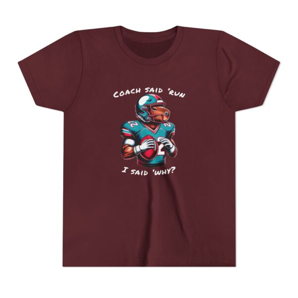 Youth Short Sleeve Tee with Cute Capybara Design – Soft, Fun, and Perfect for Everyday Wear