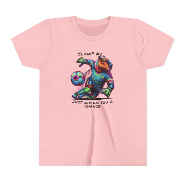 Youth Short Sleeve Tee with Cute Capybara Design – Soft, Fun, and Perfect for Everyday Wear