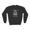 Youth Crewneck Sweatshirt with Adorable Capybara Design – Cozy and Fun for Everyday Wear
