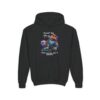 Youth Heavy Blend Hooded Sweatshirt with Cute Capybara Design – Warm, Cozy, and Perfect for Kids