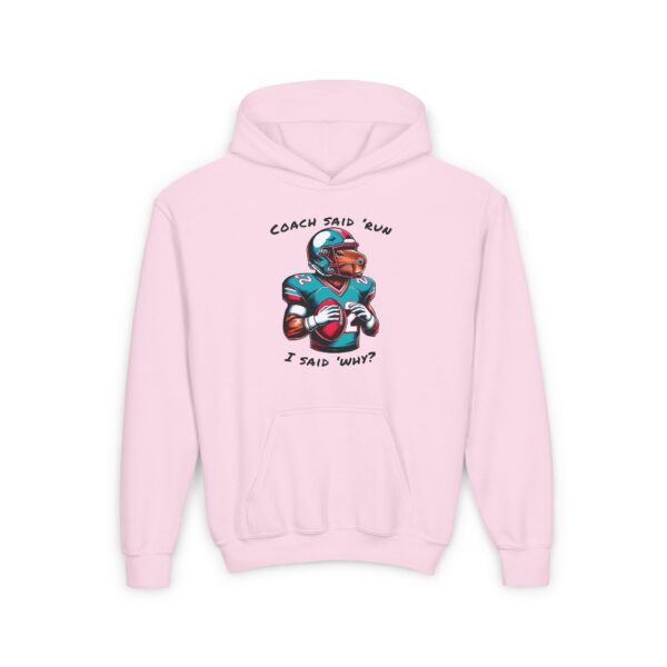 Youth Heavy Blend Hooded Sweatshirt with Cute Capybara Design – Warm, Cozy, and Perfect for Kids