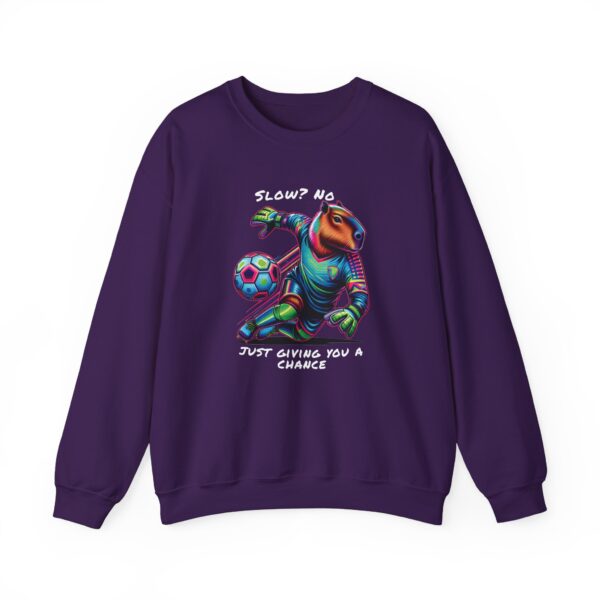 Unisex Heavy Blend™ Crewneck Sweatshirt with Cute Capybara Design – Embrace Comfort Every Day