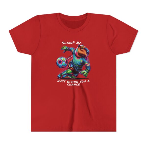Youth Short Sleeve Tee with Cute Capybara Design – Soft, Fun, and Perfect for Everyday Wear
