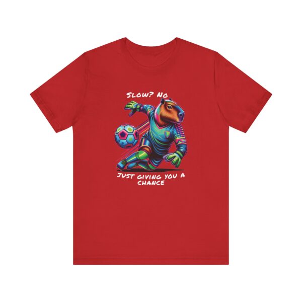Unisex Jersey Short Sleeve Tee with Adorable Capybara Design – Soft and Stylish T-Shirt