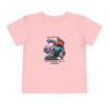 Toddler Short Sleeve Tee with Adorable Capybara Design – Soft, Fun, and Perfect for Everyday Play