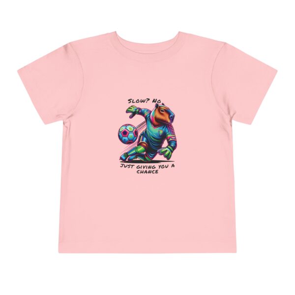 Toddler Short Sleeve Tee with Adorable Capybara Design – Soft, Fun, and Perfect for Everyday Play