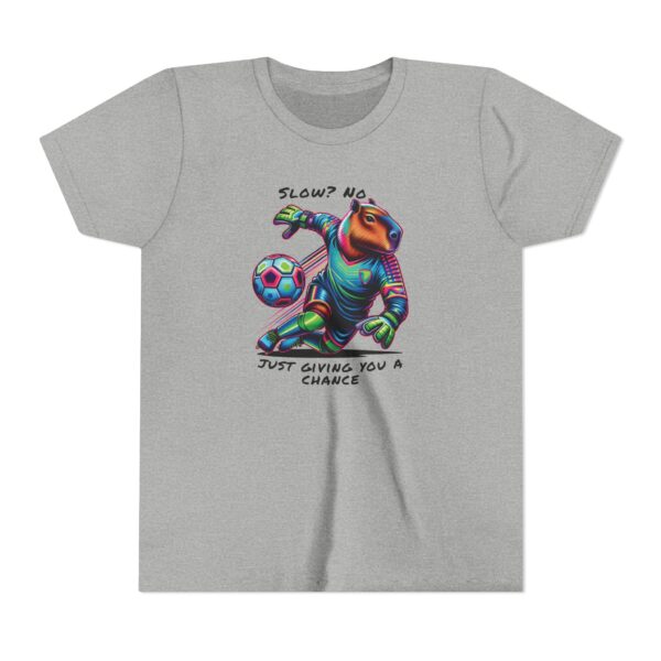 Youth Short Sleeve Tee with Cute Capybara Design – Soft, Fun, and Perfect for Everyday Wear