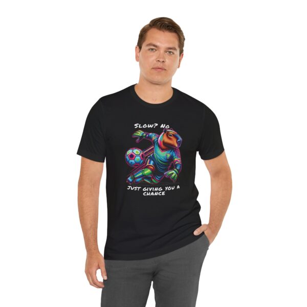 Unisex Jersey Short Sleeve Tee with Adorable Capybara Design – Soft and Stylish T-Shirt