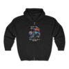 Unisex Heavy Blend™ Full Zip Hooded Sweatshirt with Adorable Capybara Design – Stylish and Comfortable Outerwear