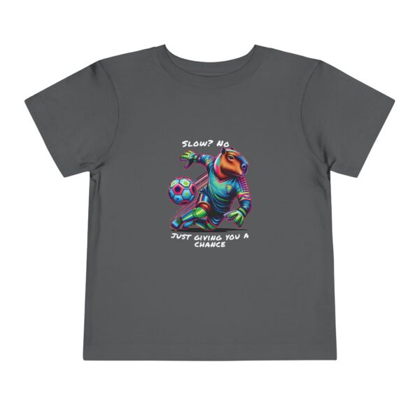 Toddler Short Sleeve Tee with Adorable Capybara Design – Soft, Fun, and Perfect for Everyday Play