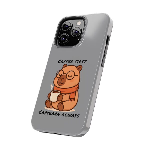 Tough Phone Case with Capybara Design – Durable Protection with Adorable Style