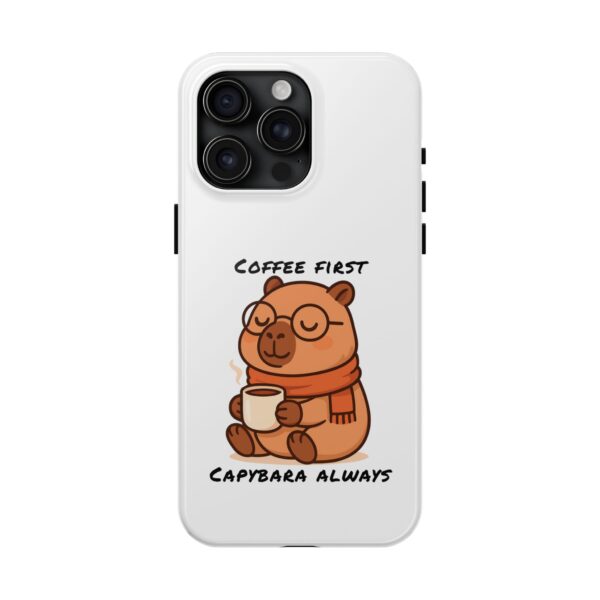 Tough Phone Case with Capybara Design – Durable Protection with Adorable Style