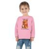 Toddler Long Sleeve Tee with Adorable Capybara Design – Soft, Warm, and Fun for Everyday Wear