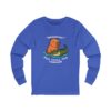 Unisex Jersey Long Sleeve Tee with Unique Capybara Design – Comfortable and Stylish Top