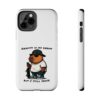 Tough Phone Case with Capybara Design – Durable Protection with Adorable Style