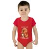 Infant Baby Rib Bodysuit with Cute Capybara Design – Soft, Comfortable, and Perfect for Your Little One