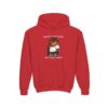 Youth Heavy Blend Hooded Sweatshirt with Cute Capybara Design – Warm, Cozy, and Perfect for Kids