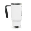 Capybara Stainless Steel Travel Mug with Handle – Durable 14oz Insulated Mug with Cute Capybara Design