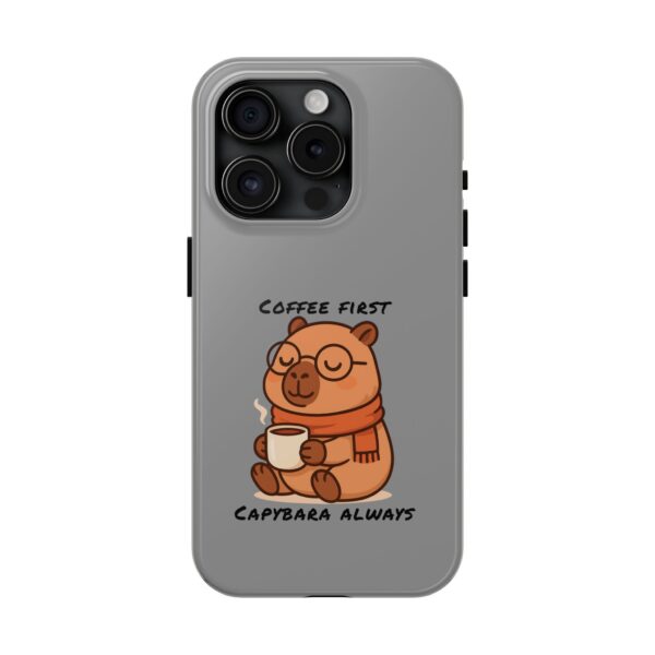Tough Phone Case with Capybara Design – Durable Protection with Adorable Style