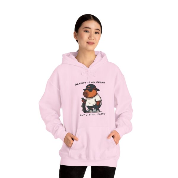 Unisex Heavy Blend™ Hooded Sweatshirt with Cute Capybara Design – Warm and Stylish Hoodie
